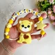 Подарочный набор с именной игрушкой грызунком Лев (желтый) на гендер пати, рождение, крестины, выписку - изображение 2
