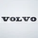 Эмблема надпись Volvo на заднюю часть (чёрный, глянец) 18,0*2,2 см - изображение 2