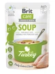 Корм волого "Суп для котів Brit Care Soup with Turkey з індичкою", 75 г, артикул 101057 - зображення 1