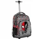Рюкзак дитячий на колесах Paso Marvel Spiderman Venom SP23BB-671 Сірий - зображення 1