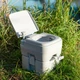 Биотуалет переносной туристический Camry CR 1035 портативный на 20 L с баком для воды 13 л Серый - изображение 6