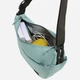 Спортивная сумка хобо женская большая Jack Wolfskin Paraiso A64023-E0180 Голубая (4064886444316) - изображение 8