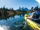 Надувная лодка Intex 68307 Explorer K2 двухместная байдарка каяк с килем надувным дном ,веслами и насосом 312 х 91 см - изображение 13