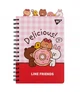Блокнот YES А5 80 аркушів Line Friends Delicious (151776) - изображение 1