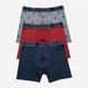 Набор трусов боксеров мужских U.S. Polo Assn USM243PB63-0000A(Assorted 1) M 3 шт Ассорти (885036437507) - изображение 1
