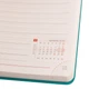 Щоденник Leo Planner 12 x 20 см датований 2024 Glory бірюзовий (252412) - изображение 9