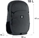 Рюкзак GoPack Education Teens 47x30x18 см 18 л Сірий (GO25-185L-1) - зображення 2