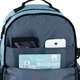 Рюкзак GoPack Education Teens 46x30x15 см 20 л Голубой (GO25-186L-2) - изображение 10