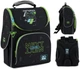 Рюкзак школьный каркасный GoPack Education Next Level 34x26x13 см 11 л Черный (GO25-5001S-7) - изображение 1