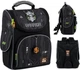 Рюкзак школьный каркасный GoPack Education Warrior 34x26x13 см 11 л Черный (GO25-5001S-8) - изображение 1