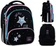 Рюкзак шкільний каркасний GoPack Education Be a Star 38x28x15 см 12.5 л Чорний (GO25-597M-1) - зображення 1
