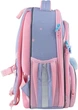 Рюкзак шкільний каркасний GoPack Education Lovely Bears 38x28x15 см 12.5 л Сірий з рожевим (GO25-597M-2) - зображення 4