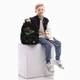 Рюкзак шкільний каркасний GoPack Education Rasing King 38x28x15 см 12.5 л Чорний (GO25-597M-5) - зображення 16