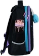 Рюкзак шкільний напівкаркасний GoPack Education Meowjestical 38x28x13 см 15 л Чорний (GO25-165M-2) - зображення 5