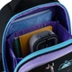 Рюкзак шкільний напівкаркасний GoPack Education Meowjestical 38x28x13 см 15 л Чорний (GO25-165M-2) - зображення 12