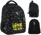 Рюкзак шкільний GoPack Education Break The Rules 39x29.5x12 см 17 л Чорний (GO25-175M-6) - зображення 1