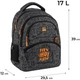 Рюкзак шкільний GoPack Education No More Rules 39x29.5x12 см 17 л Сірий (GO25-175M-5) - зображення 2
