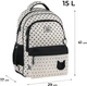 Рюкзак шкільний GoPack Education Cat Style 41x29x17 см 15 л Бежевий (GO25-182M-1) - зображення 2