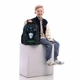 Рюкзак шкільний напівкаркасний GoPack Education Warrior 38x28x13 см 15 л Сірий (GO25-165M-6) - зображення 17
