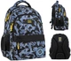 Рюкзак шкільний GoPack Education Explore 41x29x17 см 15 л Сірий (GO25-182M-8) - зображення 1