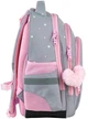 Рюкзак шкільний GoPack Education Meowtiful 37x28.5x16 см 15 л Сірий (GO25-2606S-1) - зображення 4
