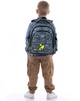 Рюкзак шкільний GoPack Education Graffiti 37x28.5x16 см 15 л Сірий (GO25-2606S-5) - зображення 16