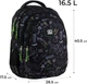Рюкзак шкільний GoPack Teens 40.5x28.5x17.5 см 16.5 л Чорний (GO25-162M-6) - зображення 2
