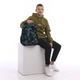 Рюкзак шкільний GoPack Teens 44x32x18 см 19 л Чорний (GO25-162L-4) - зображення 15