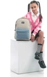 Рюкзак GoPack Education Teens 40x27.5x11 см 14 л Бежевый с голубым (GO25-147M-1) - изображение 14