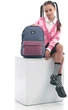 Рюкзак GoPack Education Teens 40x27.5x11 см 14 л Серый с розовым (GO25-147M-3) - изображение 14