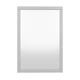 Настенное зеркало Fenster NVD-08 Светло-серое 83x59x3,7 - изображение 1