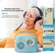 Портативное радио в стиле ретро с аккумулятором, Bluetooth, AM/FM Blue - изображение 5