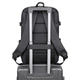 Рюкзак міський Lesko BLH6868 Gray для ноутбука 14" вологостійкий - зображення 5