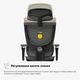 Крісло Mealux S8 Air Black (арт. HF-S8P M/B) - изображение 11