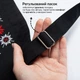 Фартух універсальний з етно вишивкою IDEIA та кишенею водовідштовхувальна бавовна універсальний розмір чорний - зображення 3