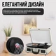 Подставка для хранения виниловых пластинок металлическая 7 слотов White (00-0001343) - изображение 5