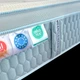 Ортопедический беспружинный матрас "NOVUM TOP FOAM" серия NOVUM ТМ Еurosleep 70х190 - изображение 3