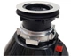 Измельчитель пищевых отходов Luxor Galaxy Helfer M83 Professional 750 W + металлическая внутренняя камера - изображение 4