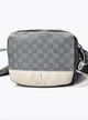 Сумка через плечо Jordan Monogram серого цвета. - изображение 6