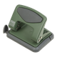 Дырокол металлический , до 25 л.,MORANDI STYLE MILITARY 115x96x89 мм, зеленый - изображение 1