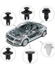 Набір універсальних кліпс для салону авто 100 шт MyCar автокріплення у кейсі (HbP051374) - зображення 3