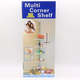 Полиця кутова для ванної 4 яруси, 260х33 см, до 16 кг / Телескопічна Multi Corner Shelf GY-188W (L) - изображение 10