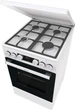 Плита Gorenje GK5C42WF-B комби, 70л, 50x60см, IconLed, чугун, с крышкой, белый - изображение 4