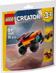 Zestaw klocków LEGO Creator 3 w 1 Mały monster truck 55 elementów (30691) - obraz 1