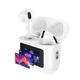 Наушники беспроводные HOCO EW73 TWS, TouchScreen, BT5.4, микрофон, вкладыши, White - изображение 4