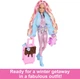 Кукла Barbie Extra Flywith Snow-Travel Clothes - Барби снежная путешествинница - Игровой набор Mattel - изображение 3