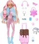 Кукла Barbie Extra Flywith Snow-Travel Clothes - Барби снежная путешествинница - Игровой набор Mattel - изображение 5