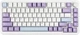 Игровая Клавиатура AJAZZ AK820 MAX White-Purple С Магнитными Светами. Проволочное 8000 Гц/с. Switch 0.1мм. - изображение 1