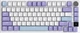 Клавиатура Ajazz AK820 Pro RGB Flying Fish Switch Wireless With Screen (AK820PRO-FF-PWB) Purple - изображение 1