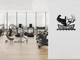 Вешалка для одежды и аксессуаров Fitness Gym, 7 крючков, ширина основания для крючков 60см - изображение 2